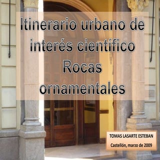 Las Rocas de Mi Ciudad