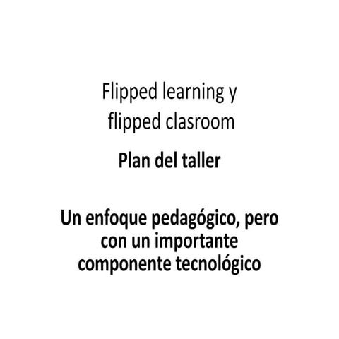 A flipped learning model | PPTX