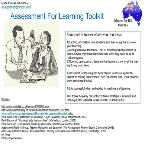 001 - Assessment For Learning Toolkit - Australian Version.ppt.pptx