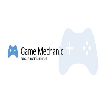 GAME MECHANIC - chapter 1 v1.4 (2019 edition)