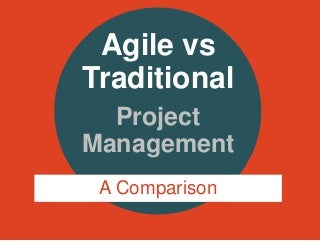 Agile versus Traditional Project Managem...