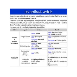 0016 les perífrasis verbals