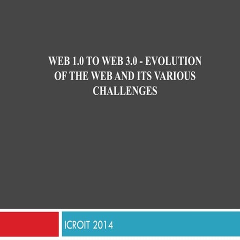 001-Evolution of Web Technologies - Continuation