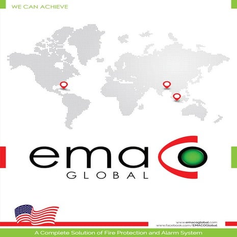 Brochure of a Fire Solution Company (Emaco Global) | PDF