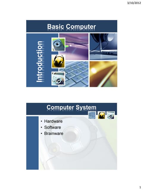 001 ho basic computer