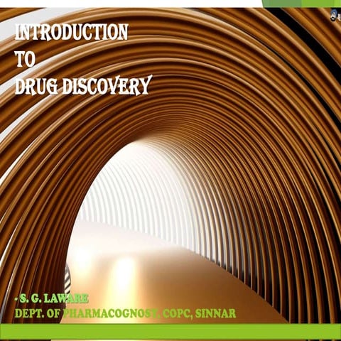 001 introduction to drug discovery