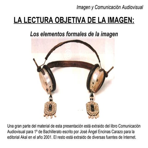 La lectura objetiva de imagenes