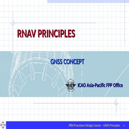 001 RNAV PRINCIPLES for use in aviation.