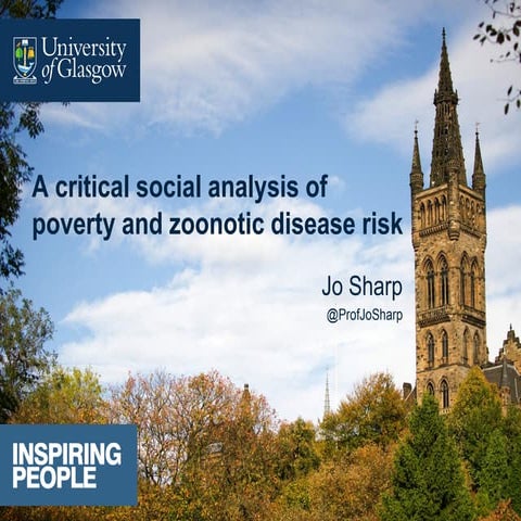 A critical social analysis of poverty and zoonotic disease risk