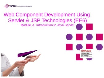  Web Component Development Using Servlet & JSP Technologies (EE6) - Chapter 1...