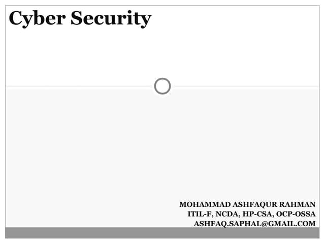 Cyber Security Awareness - file 2 of 2