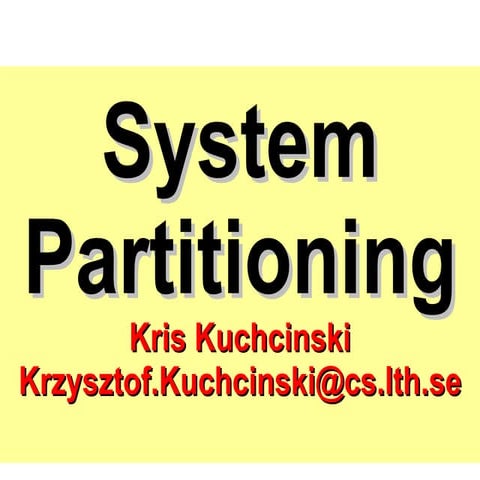 0021.system partitioning