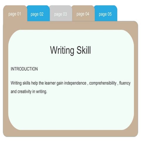 Writing Skill