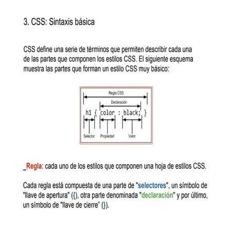 2. Introducción a las Hojas de estilo (CSS)
