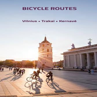 Bicycle routes. Vilnius-Trakai-Kernavė