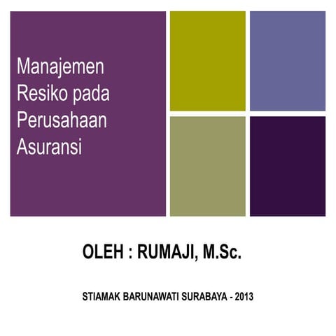 manajemen risiko insurance