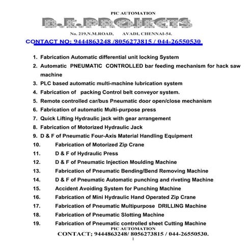 002 project list  without  cost  details   2015