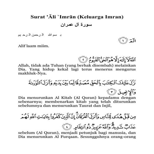 003.ali imran keluarga imran