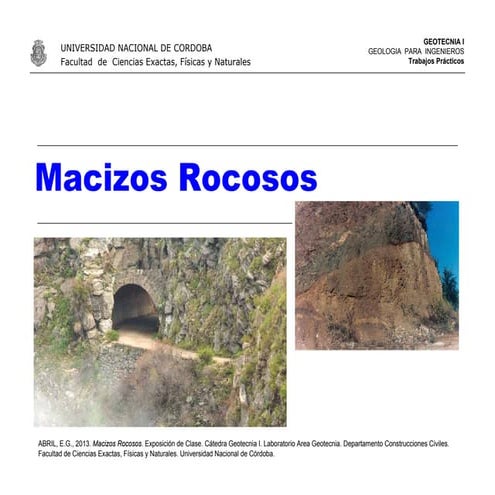 MACIZOS ROCOSOS