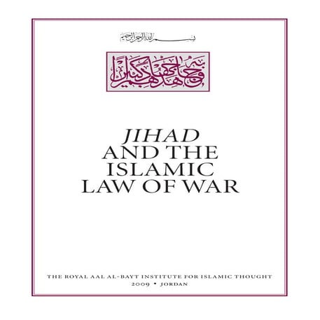 Jihad and the Islamic law of war