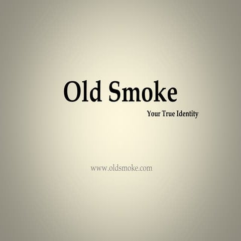 Business Plan Of old Smoke