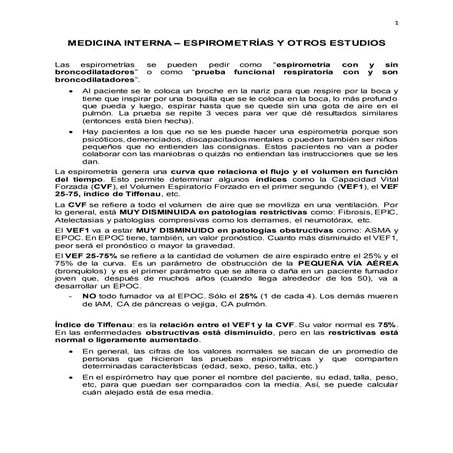 003 clase de medicina interna   espirometrias