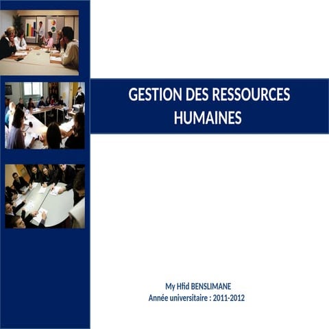 Expose La Gestion Des Ressources Humaines pptx.pptx