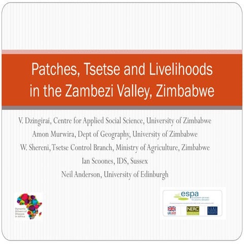 Patches, Tsetse and Livelihoods in the Zambezi Valley, Zimbabwe