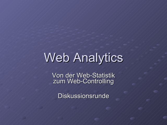 IWK Moderationsfoline Panel "Web An...