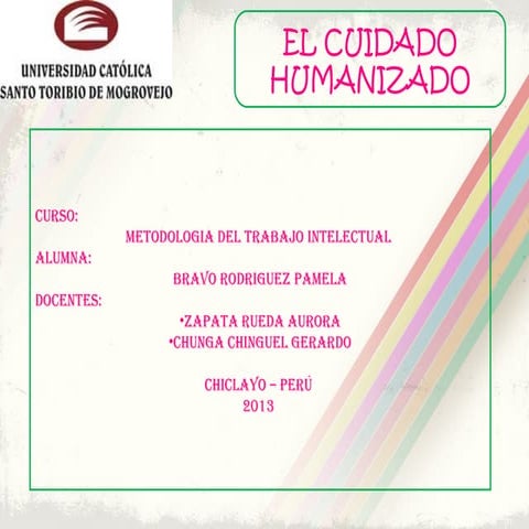 El Cuidado Humanizado