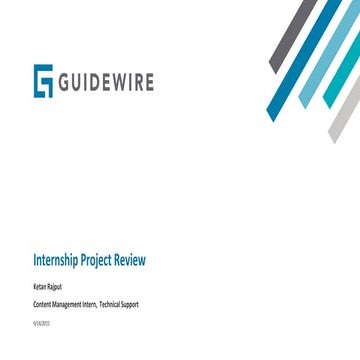 Ketan Rajput Intern report