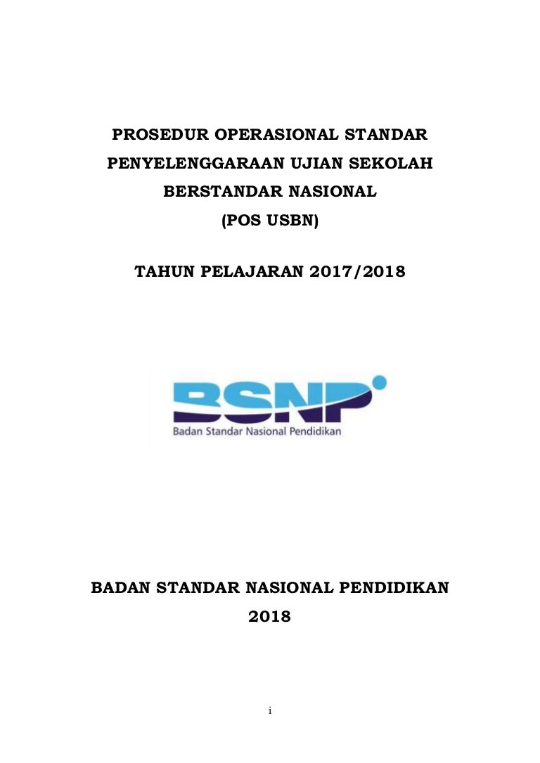Pos Usbn 2018