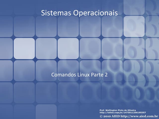 Comandos Linux Parte 2