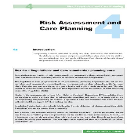 Support children and young people to assess and manage risk | PPTX