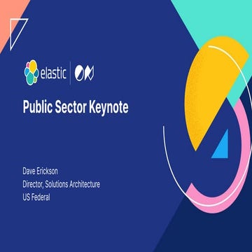 Public sector keynote