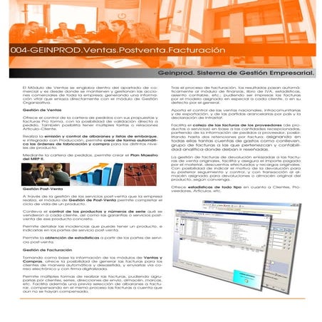 004 Ventas - Postventa - Facturación