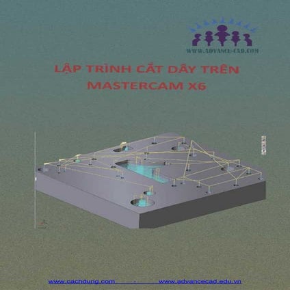 Giáo trình lập trình cắt dây EDM Mastercam X6