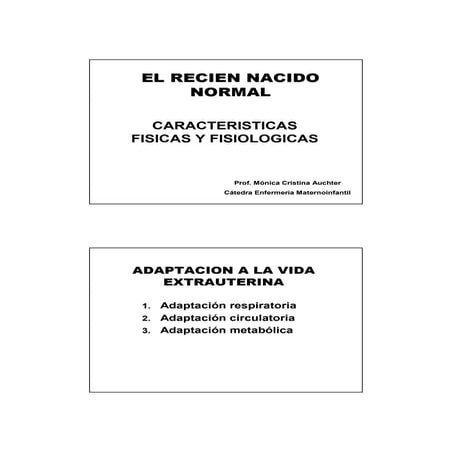 RECIEN NACIDO NORMAL