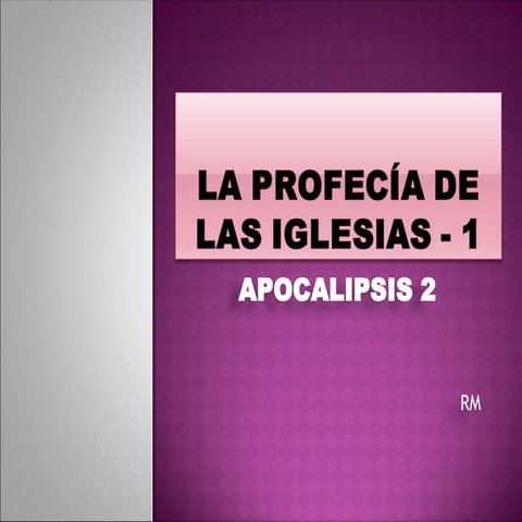 Apoc.2.ppt serie del libro de apocalipsis | PPT