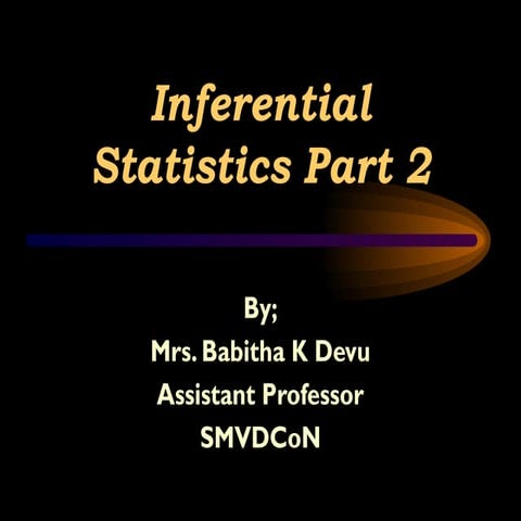 Inferential statistics-part 2Chi-Square Test