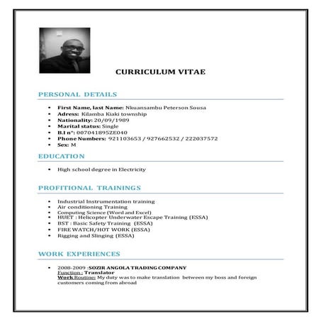 my cv | DOCX
