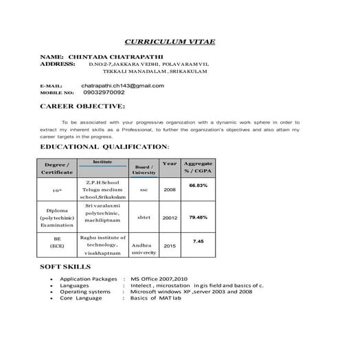 CURRICULUM chatra | DOCX