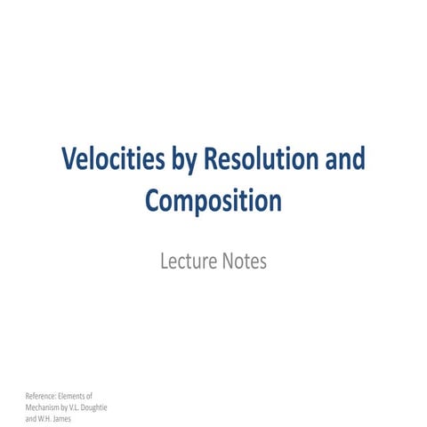 006a velocity by resolution and composition