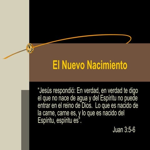 nuevo nacimiento/ Paul Otremba