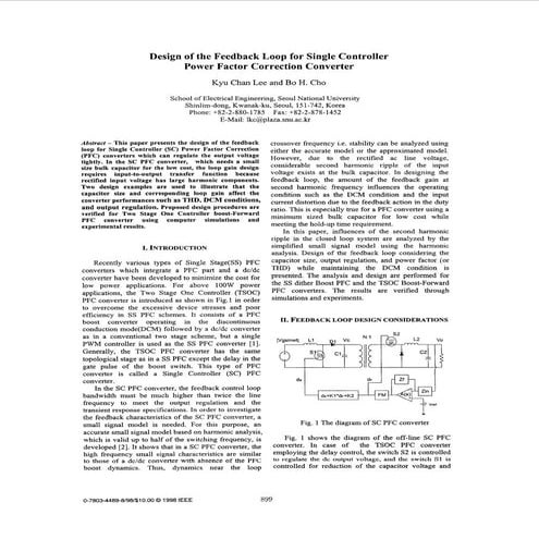 power factor control