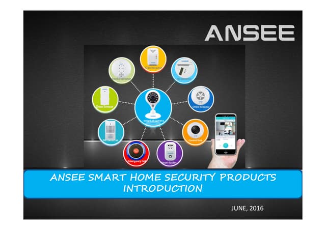Ansee Smart Home Security Products201610