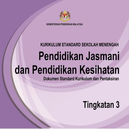 DSKP PJPK Tingkatan 3 | PDF