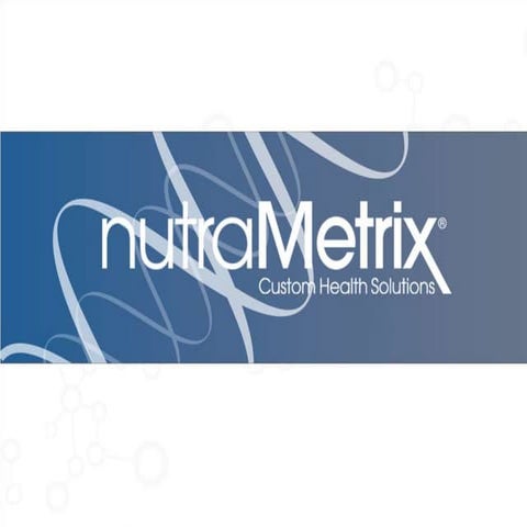 nutraMetrix Business Presentation- Full version