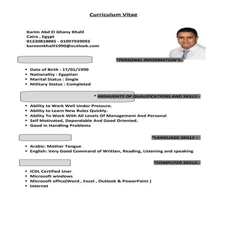 Curriculum Vitae  22