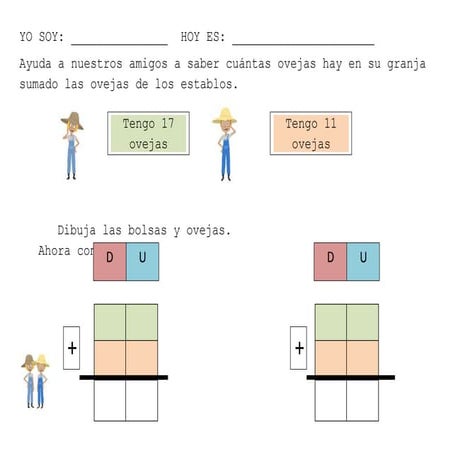 Sumas pastores ovejas